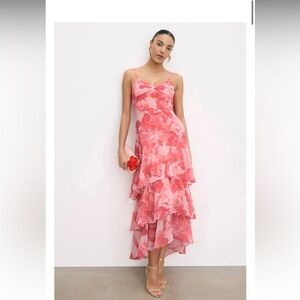 NWT Hutch Kennedi Ruffle Tiered Dress size 10